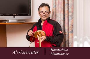 Ali Osterritter | Haustechnik | Austria Classic Hotel Wien